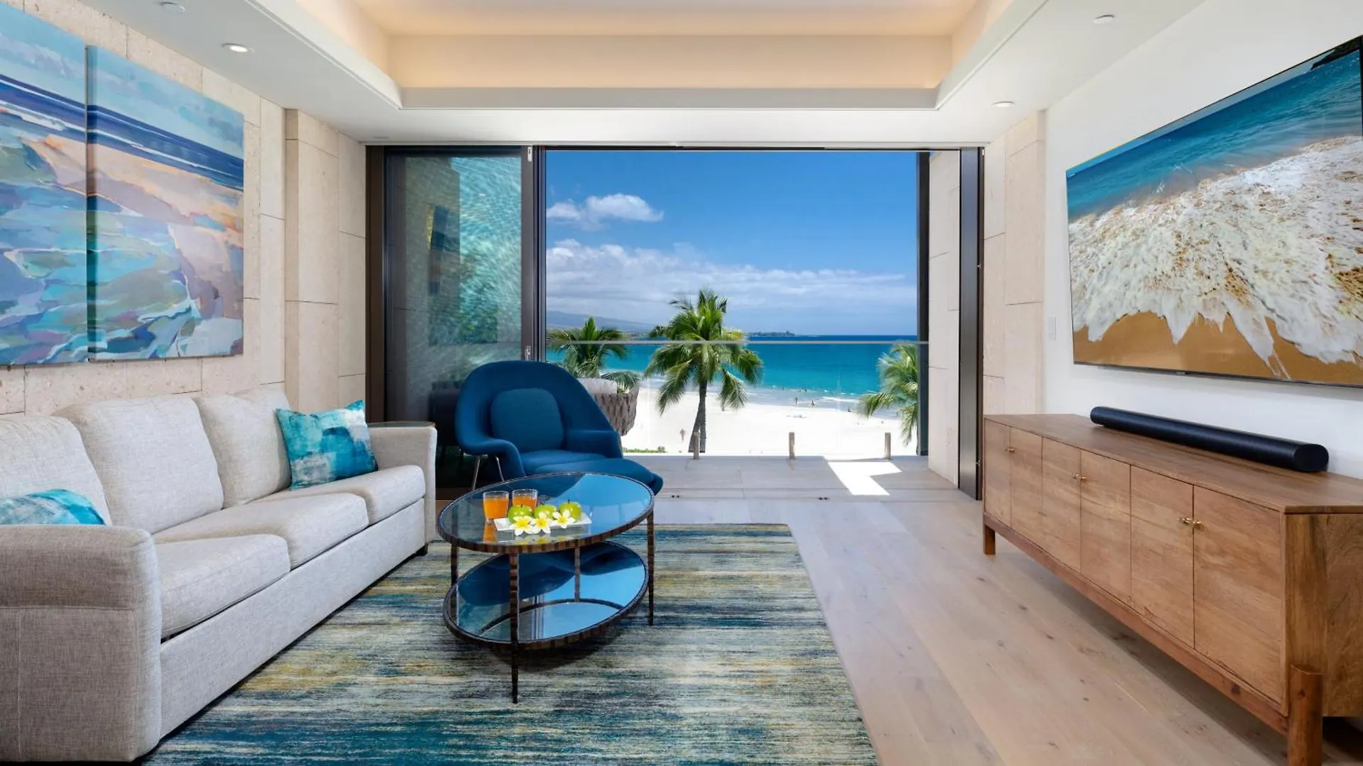 شقة Hapuna Sunsets Sunny 2Br On The Beach Hapuna Residences A33 شاطئ هابونا