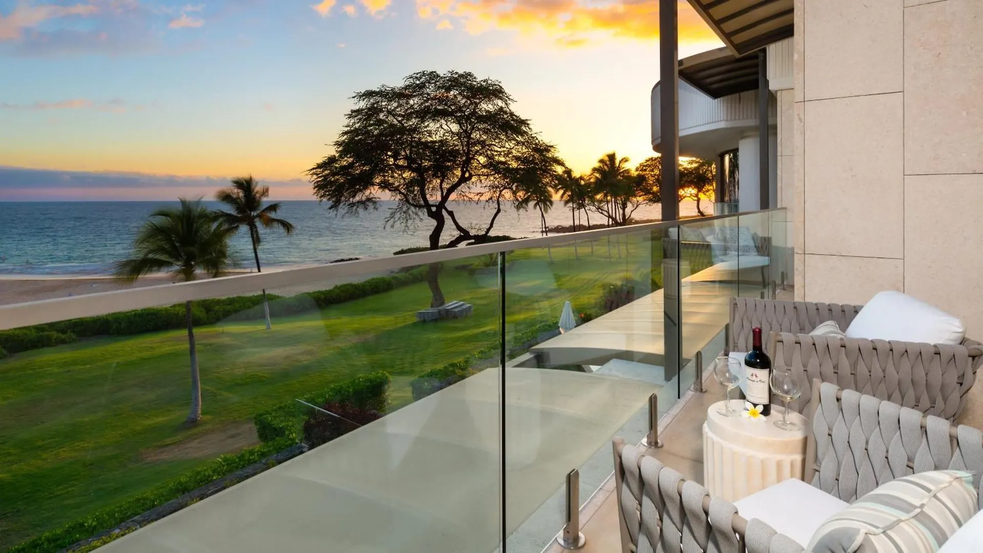 Hapuna Sunsets Sunny 2Br On The Beach Hapuna Residences A33 شاطئ هابونا
